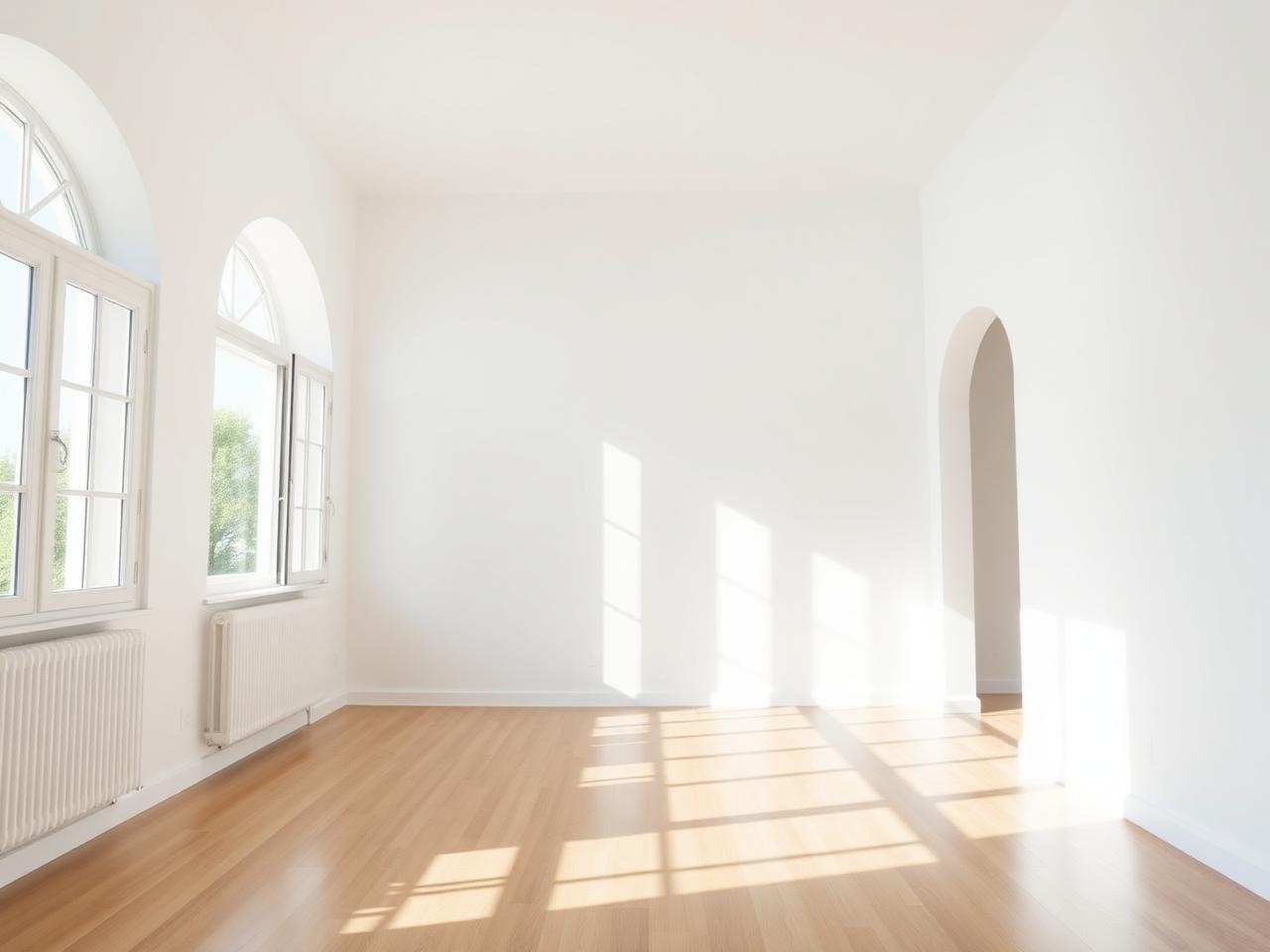Espace propre et lumineux